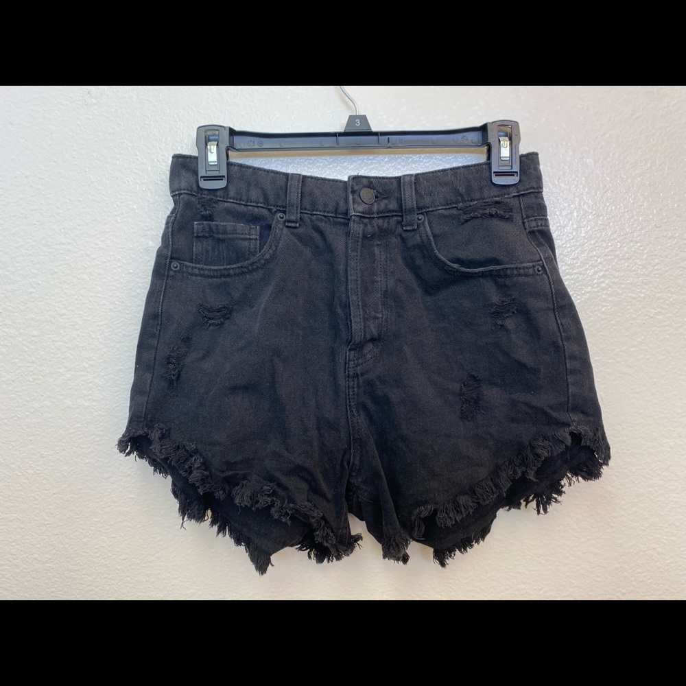 Wild fable size 2 black denim shorts